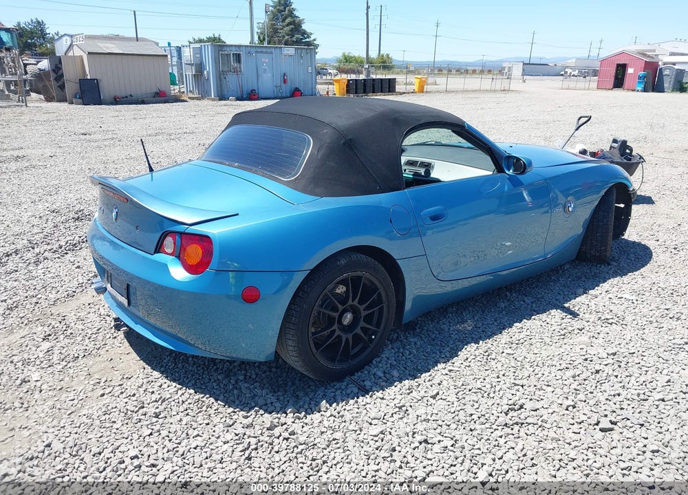 2003 BMW Z4 2.5I VIN: 4USBT334X3LR65851