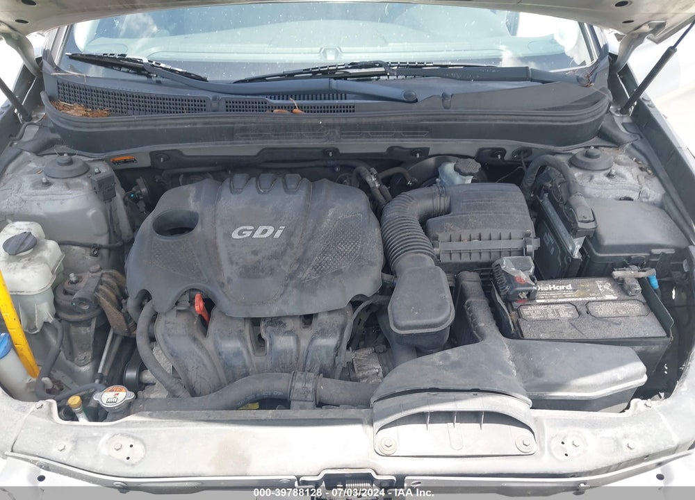 2014 HYUNDAI SONATA GLS VIN: 5NPEB4AC5EH923407