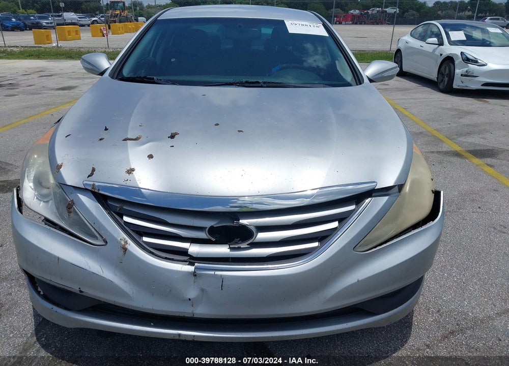 2014 HYUNDAI SONATA GLS VIN: 5NPEB4AC5EH923407