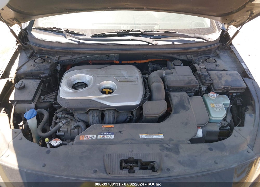 2017 HYUNDAI SONATA HYBRID SE VIN: KMHE24L16HA045733