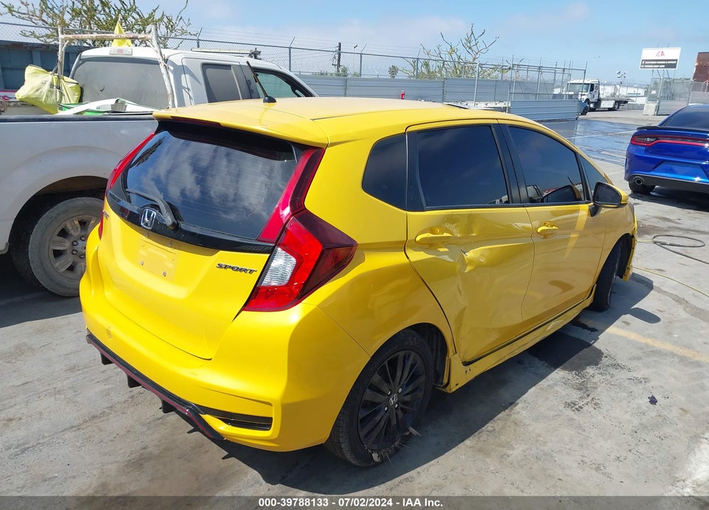 2018 HONDA FIT SPORT VIN: 3HGGK5H64JM732954