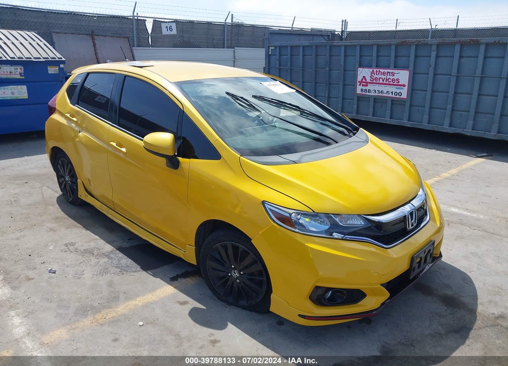 2018 HONDA FIT SPORT VIN: 3HGGK5H64JM732954