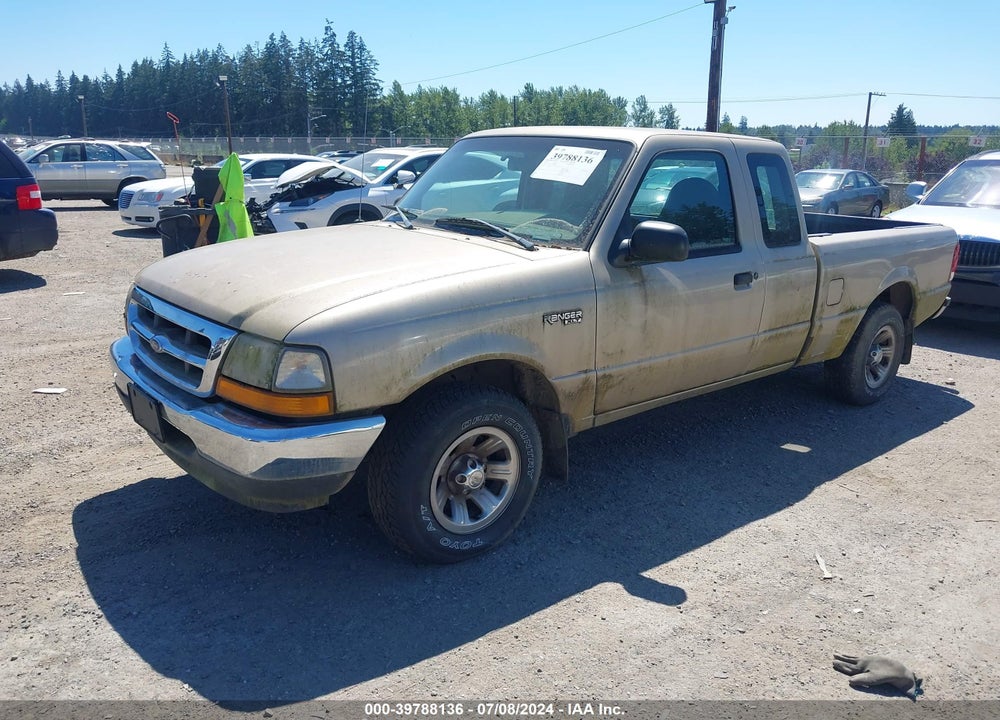 2000 FORD RANGER XL/XLT VIN: 1FTYR14V3YPB80629