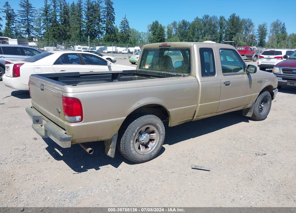 2000 FORD RANGER XL/XLT VIN: 1FTYR14V3YPB80629
