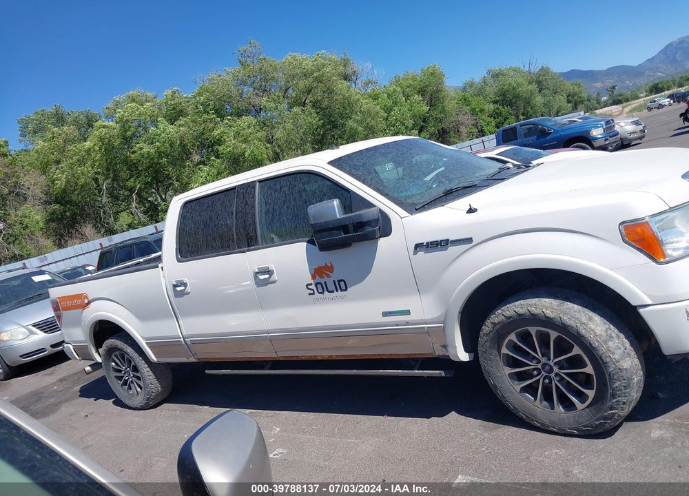 2012 FORD F-150 PLATINUM VIN: 1FTFW1ET5CFB30505