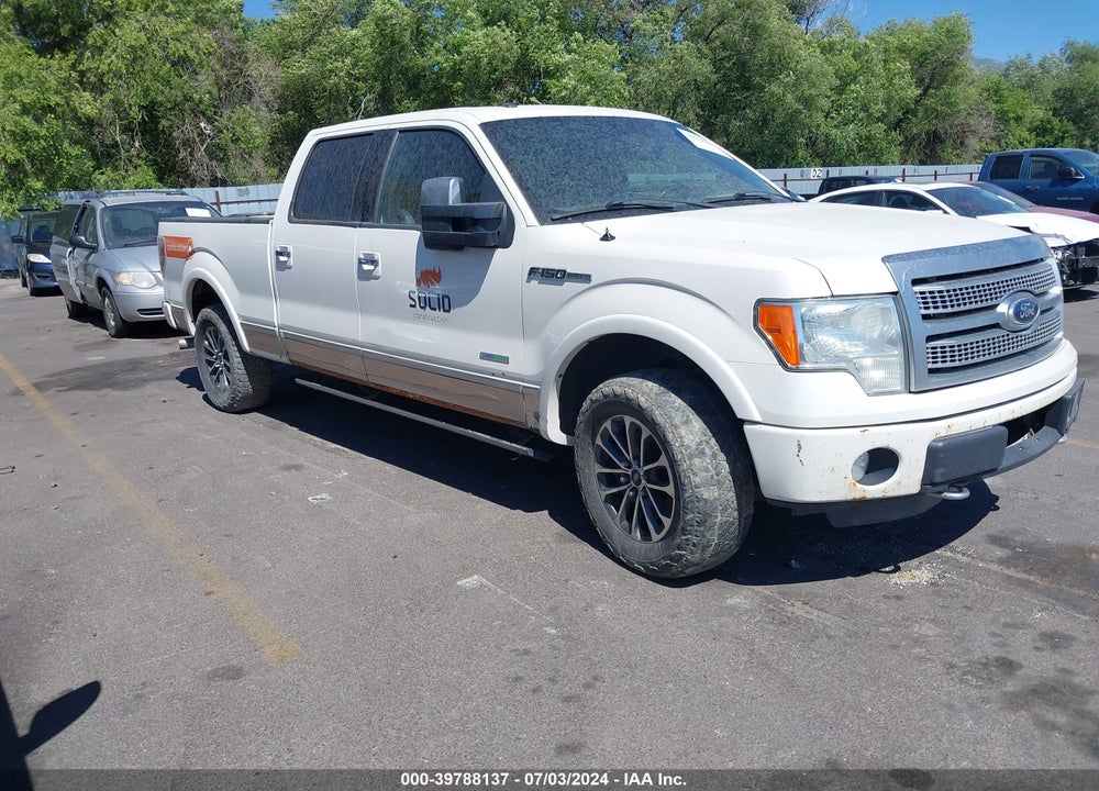 2012 FORD F-150 PLATINUM VIN: 1FTFW1ET5CFB30505