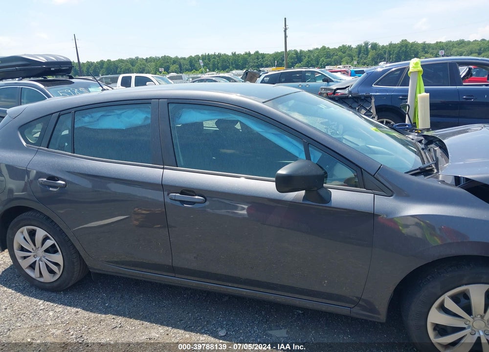2019 SUBARU IMPREZA 2.0I VIN: 4S3GTAA63K3741243