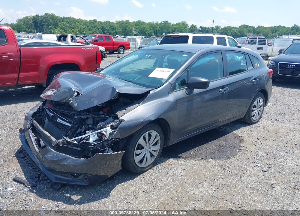2019 SUBARU IMPREZA 2.0I VIN: 4S3GTAA63K3741243