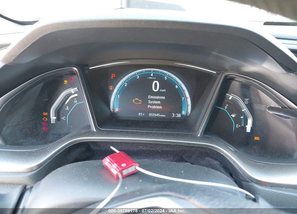 2017 HONDA CIVIC EX VIN: SHHFK7H54HU405626