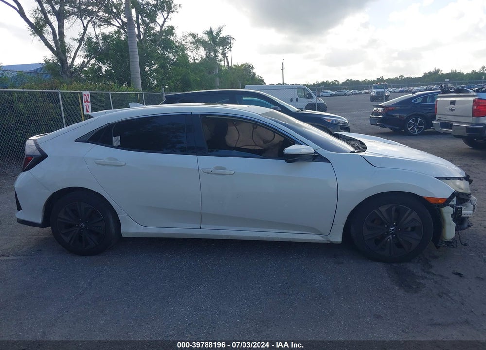 2018 HONDA CIVIC EX VIN: SHHFK7H50JU230796