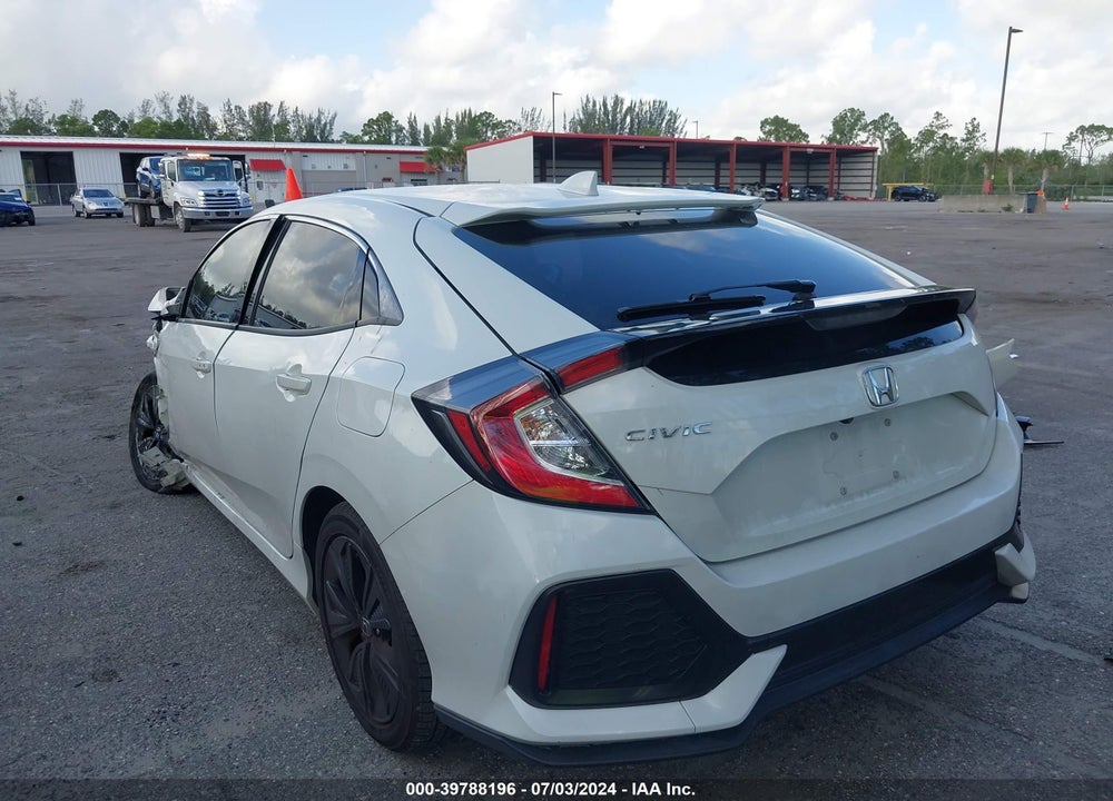 2018 HONDA CIVIC EX VIN: SHHFK7H50JU230796