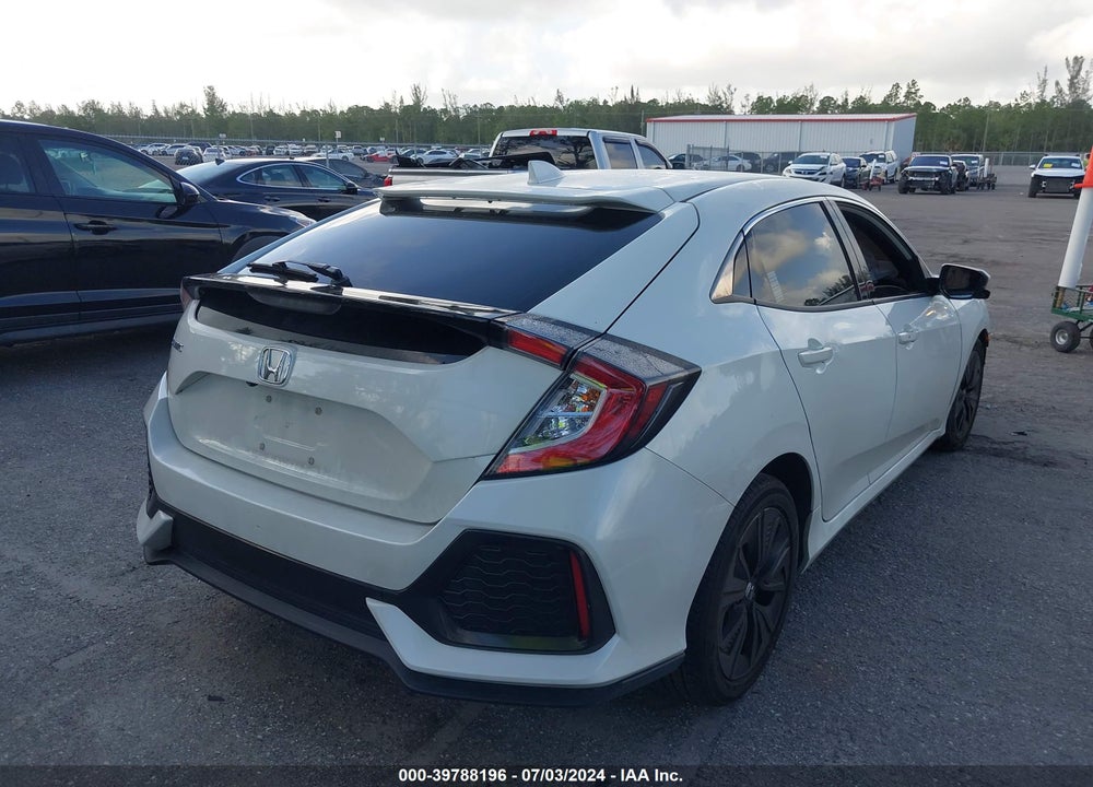 2018 HONDA CIVIC EX VIN: SHHFK7H50JU230796