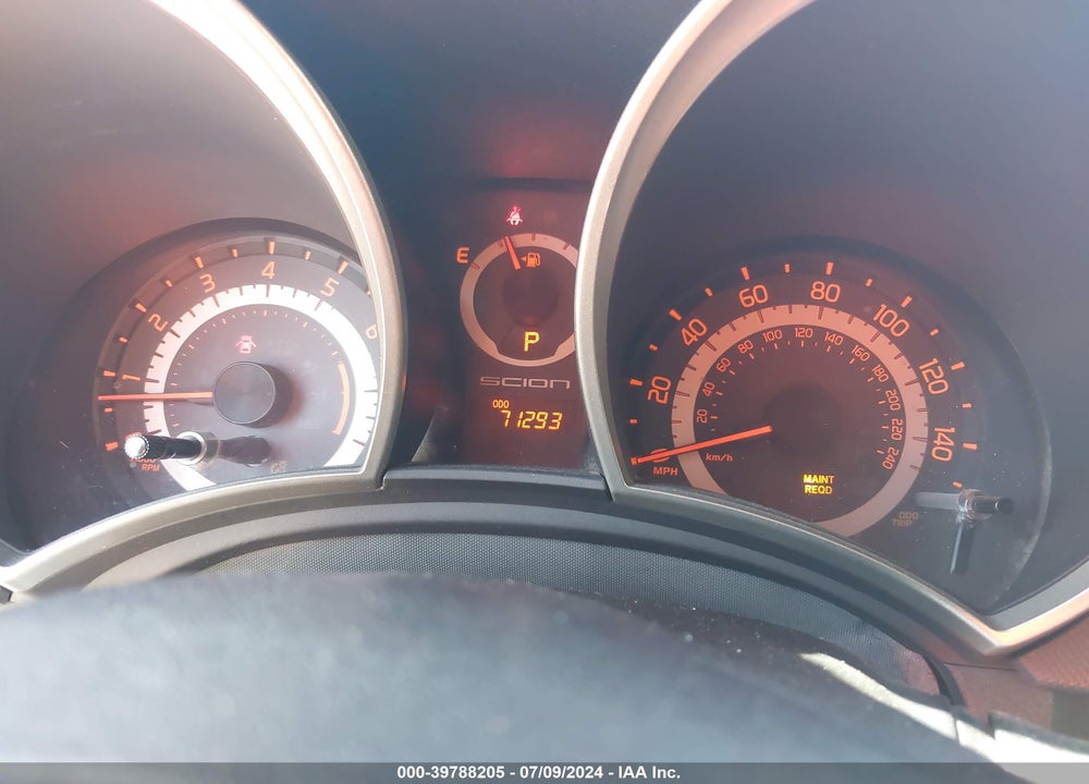 2013 SCION TC VIN: JTKJF5C75D3058319