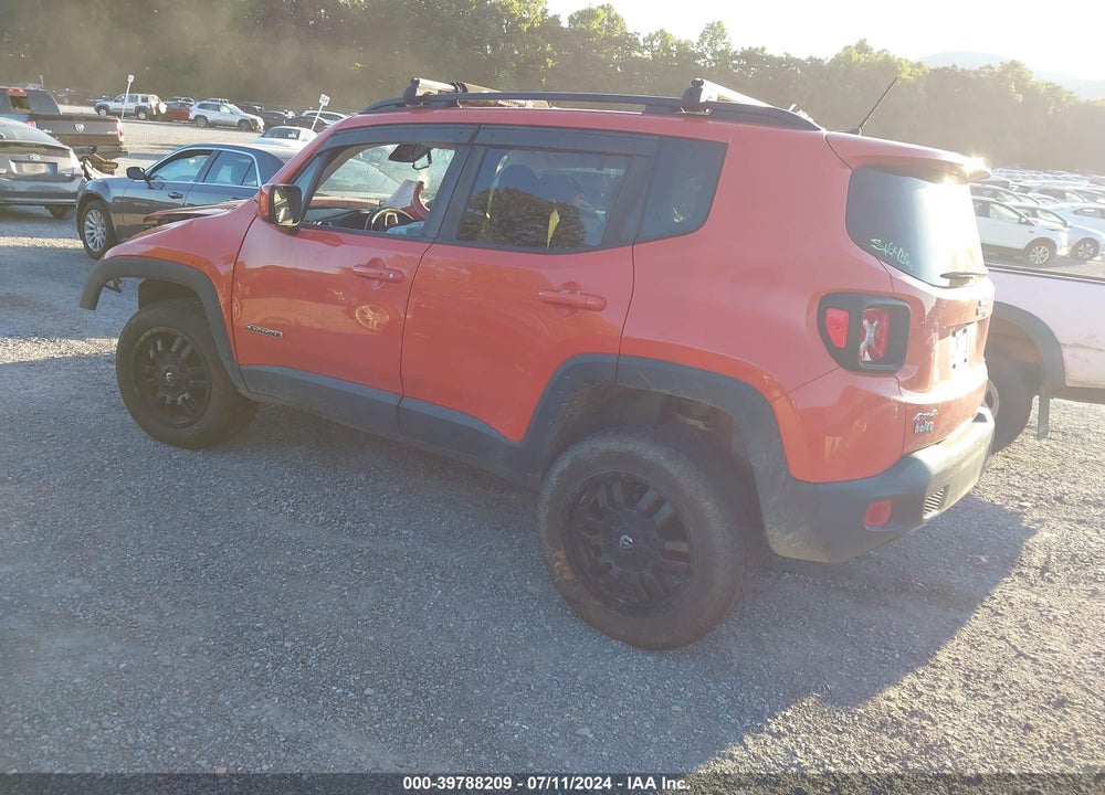 2017 JEEP RENEGADE LATITUDE 4X4 VIN: ZACCJBBB4HPF46648