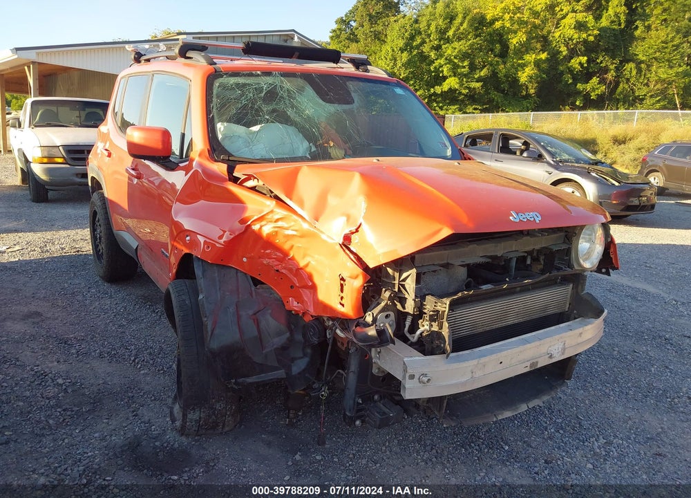 2017 JEEP RENEGADE LATITUDE 4X4 VIN: ZACCJBBB4HPF46648