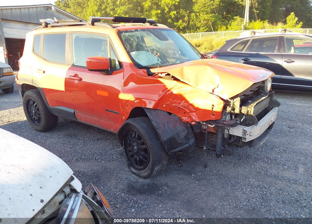 2017 JEEP RENEGADE LATITUDE 4X4 VIN: ZACCJBBB4HPF46648