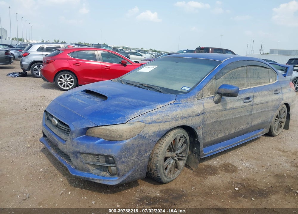 2015 SUBARU WRX VIN: JF1VA1A60F9812243