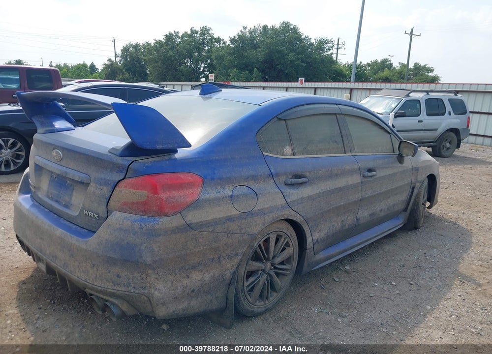 2015 SUBARU WRX VIN: JF1VA1A60F9812243