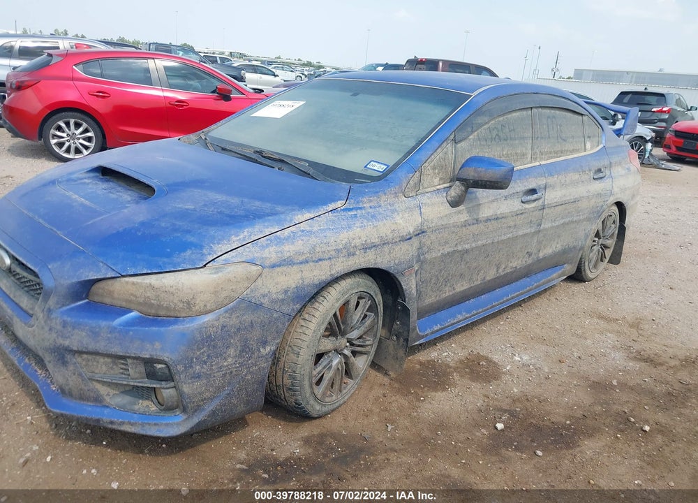 2015 SUBARU WRX VIN: JF1VA1A60F9812243