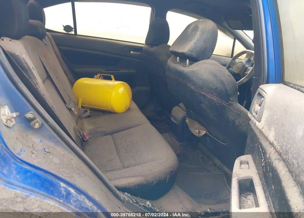 2015 SUBARU WRX VIN: JF1VA1A60F9812243