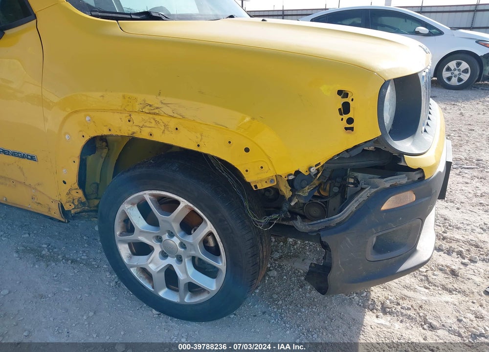 2015 JEEP RENEGADE LATITUDE VIN: ZACCJABT0FPB81899