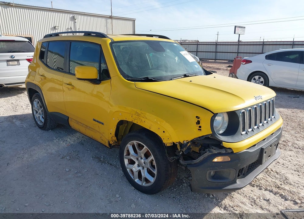 2015 JEEP RENEGADE LATITUDE VIN: ZACCJABT0FPB81899