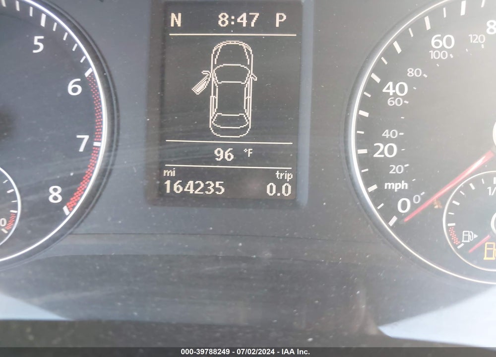 2013 VOLKSWAGEN PASSAT 2.5L SE VIN: 1VWBP7A30DC073571