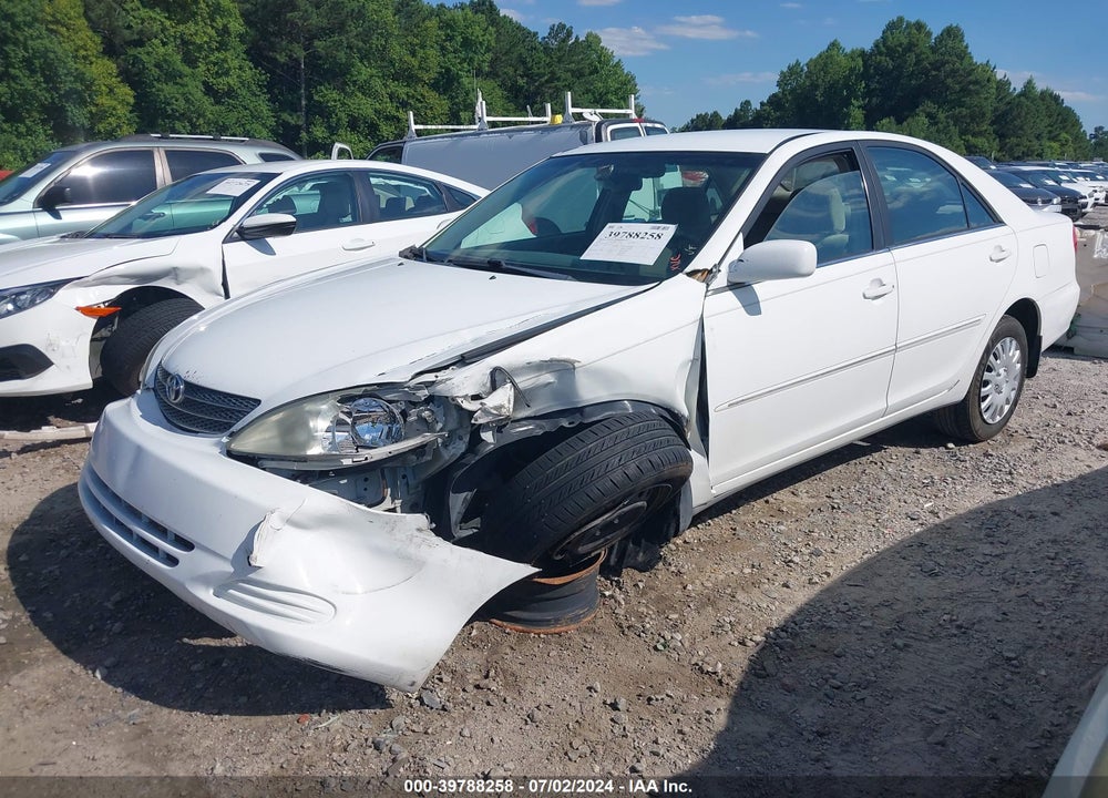 2002 TOYOTA CAMRY VIN: 4T1BE32K82U095389