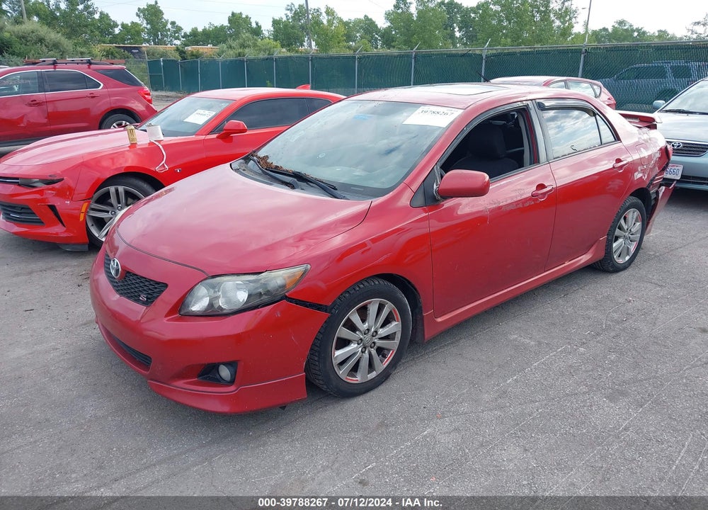 2009 TOYOTA COROLLA S VIN: 1NXBU40EX9Z146925