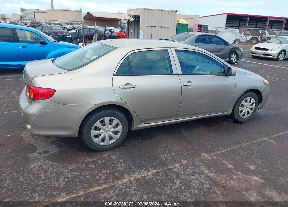 2009 TOYOTA COROLLA LE VIN: 1NXBU40E59Z003476
