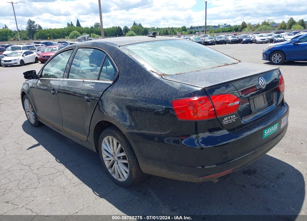 2014 VOLKSWAGEN JETTA 1.8T SEL VIN: 3VWL17AJ9EM217767