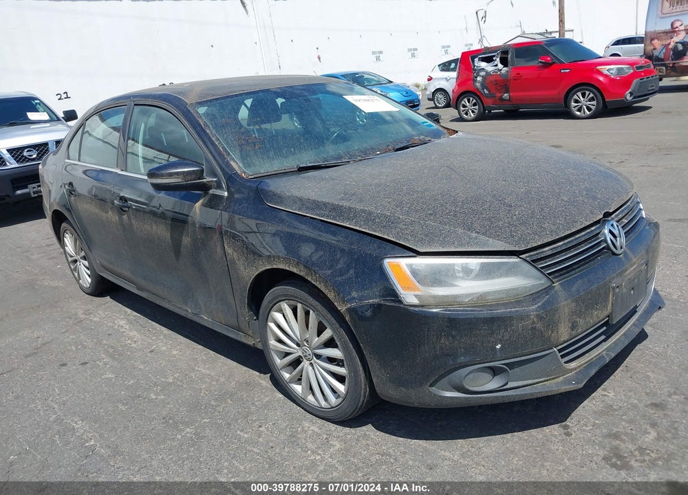 2014 VOLKSWAGEN JETTA 1.8T SEL VIN: 3VWL17AJ9EM217767