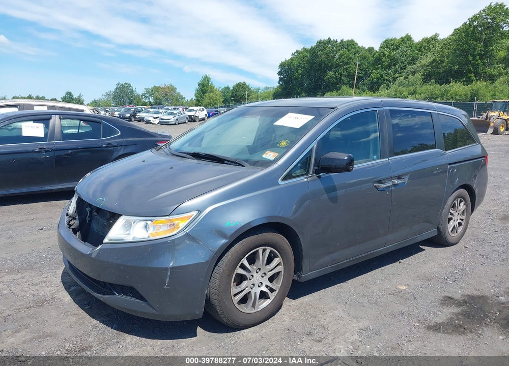 2012 HONDA ODYSSEY EX-L VIN: 5FNRL5H6XCB035249