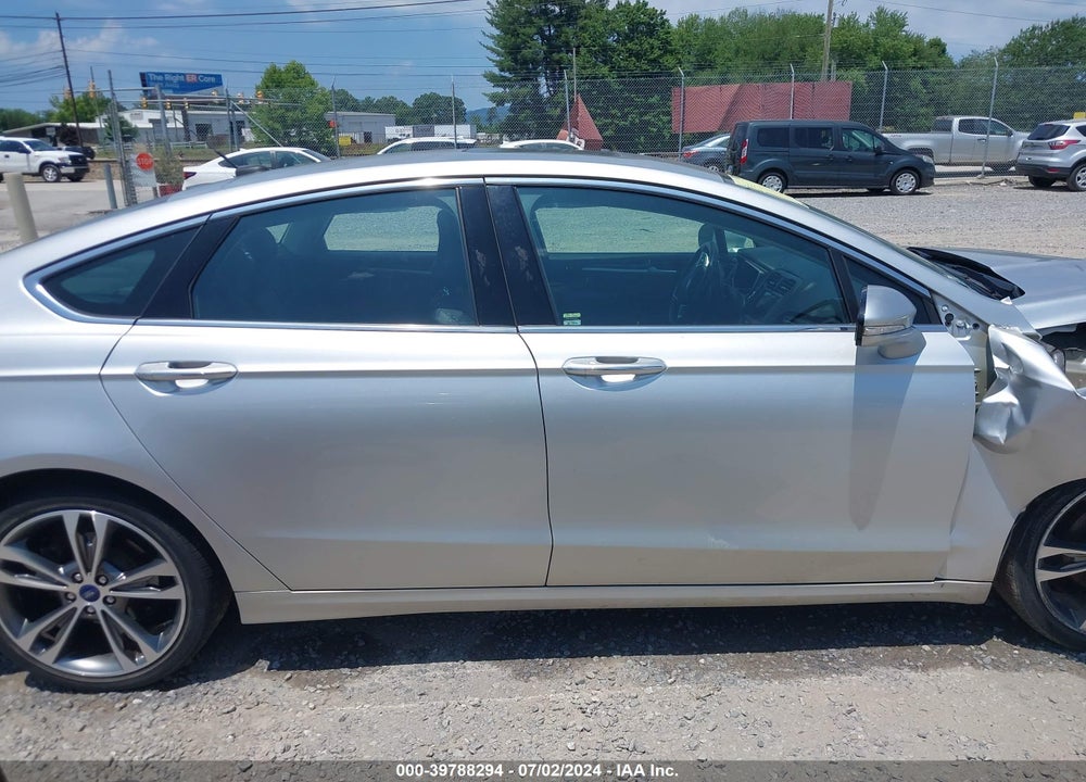 2017 FORD FUSION TITANIUM VIN: 3FA6P0K90HR199182