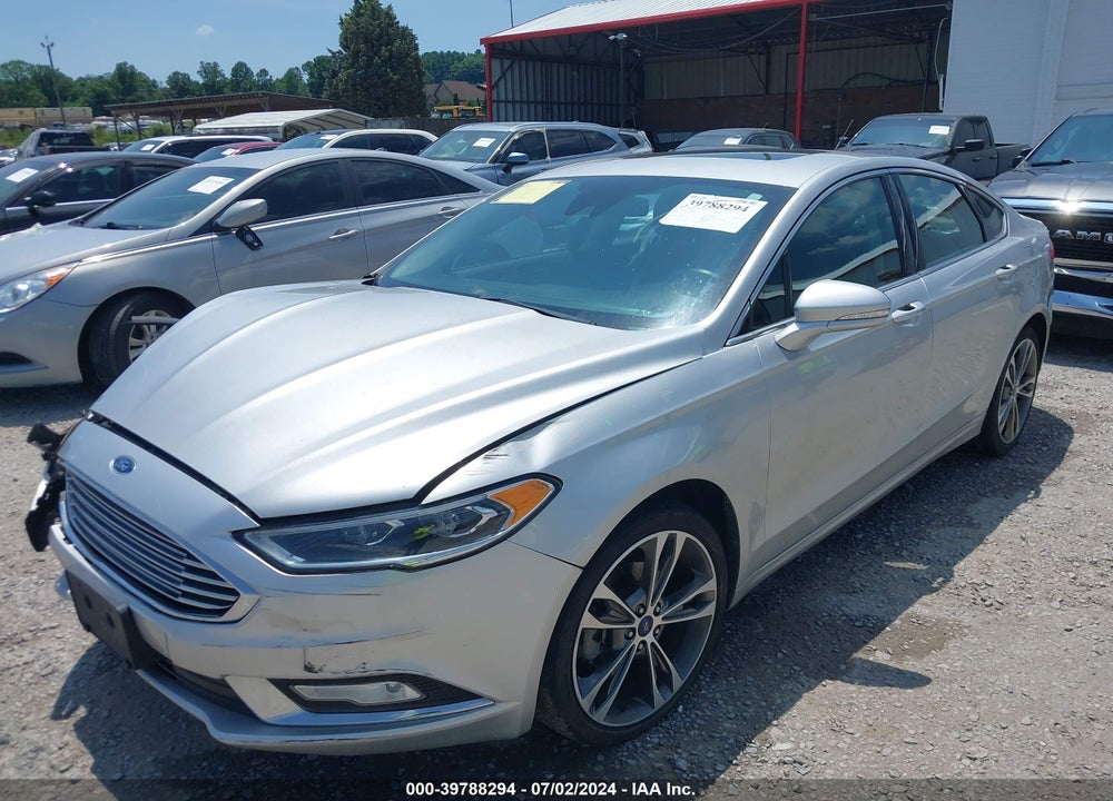 2017 FORD FUSION TITANIUM VIN: 3FA6P0K90HR199182