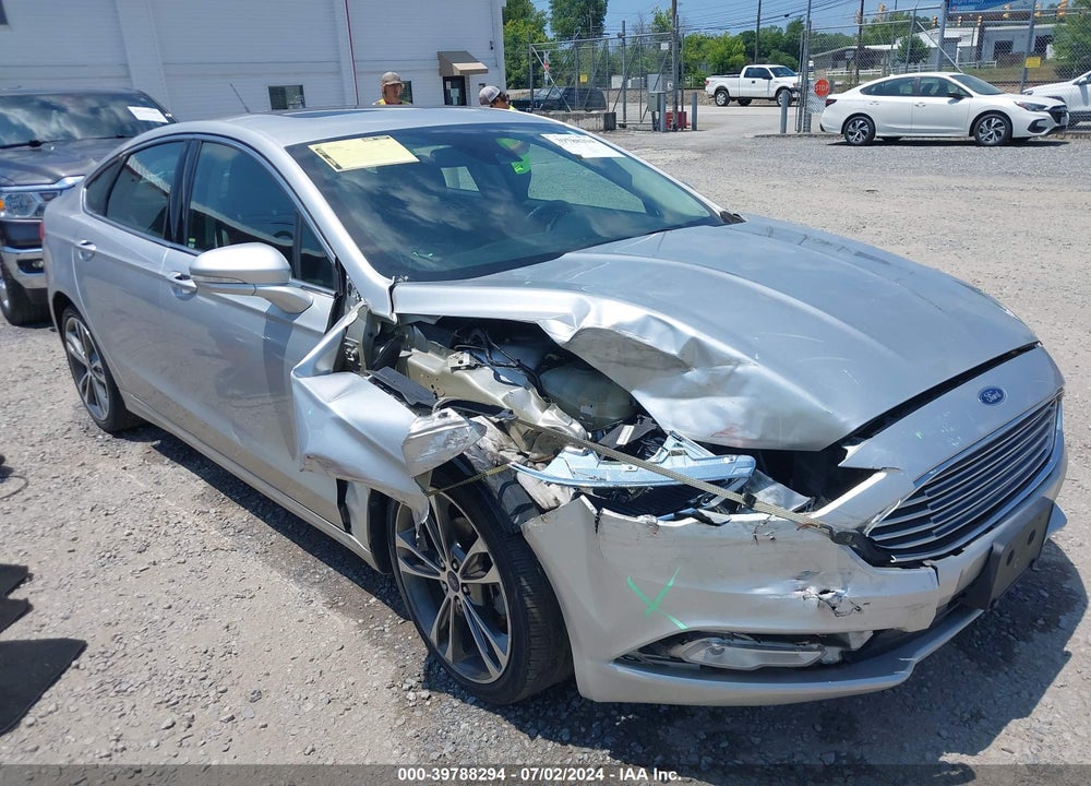 2017 FORD FUSION TITANIUM VIN: 3FA6P0K90HR199182