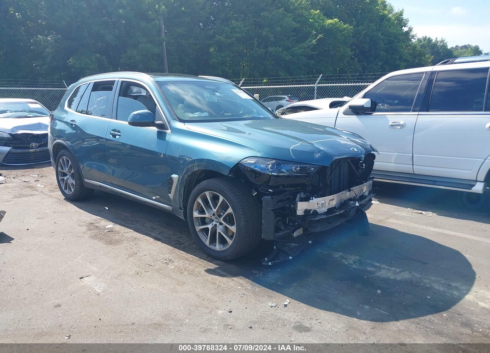 2024 BMW X5 XDRIVE40I VIN: 5UX23EU09R9V36217