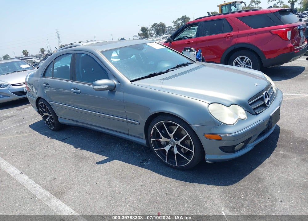 2007 MERCEDES-BENZ C 230 SPORT VIN: WDBRF52H77A939199