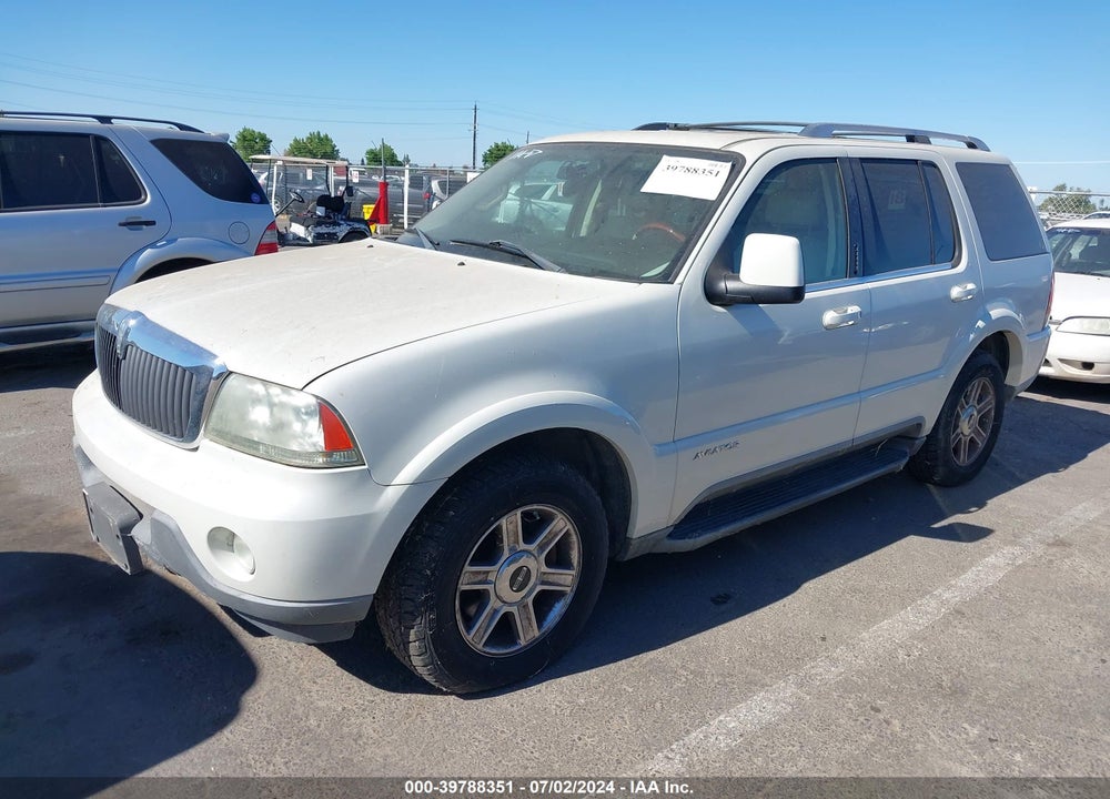 2003 LINCOLN AVIATOR VIN: 5LMEU78H33ZJ50089