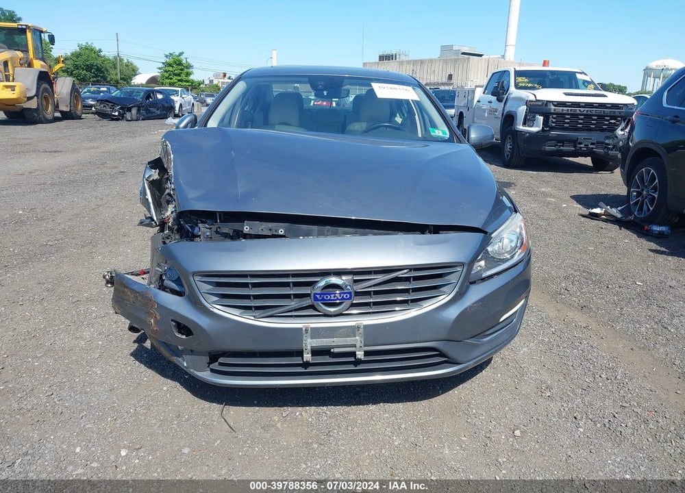 2016 VOLVO S60 T5 DRIVE-E PREMIER VIN: YV126MFK6G2412164