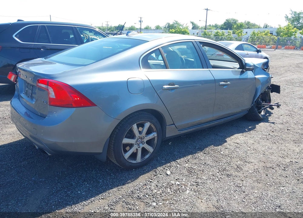 2016 VOLVO S60 T5 DRIVE-E PREMIER VIN: YV126MFK6G2412164