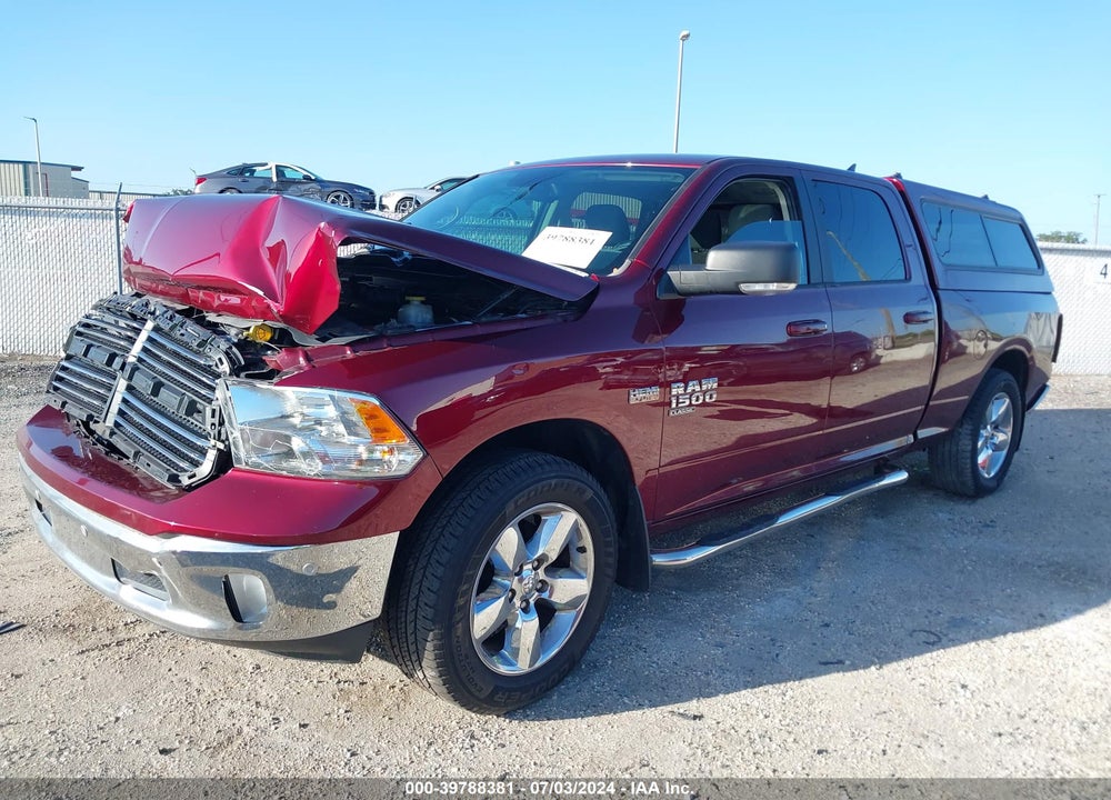 2019 RAM 1500 CLASSIC BIG HORN 4X2 6'4 BOX VIN: 1C6RR6TT5KS584965