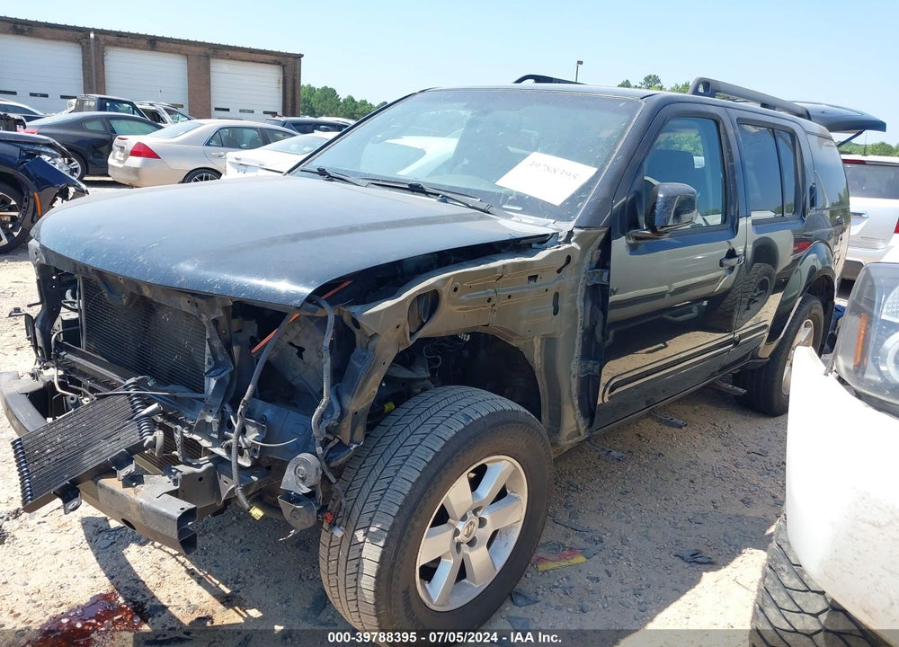 2012 NISSAN PATHFINDER SV VIN: 5N1AR1NN0CC639093