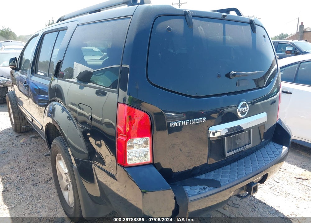 2012 NISSAN PATHFINDER SV VIN: 5N1AR1NN0CC639093