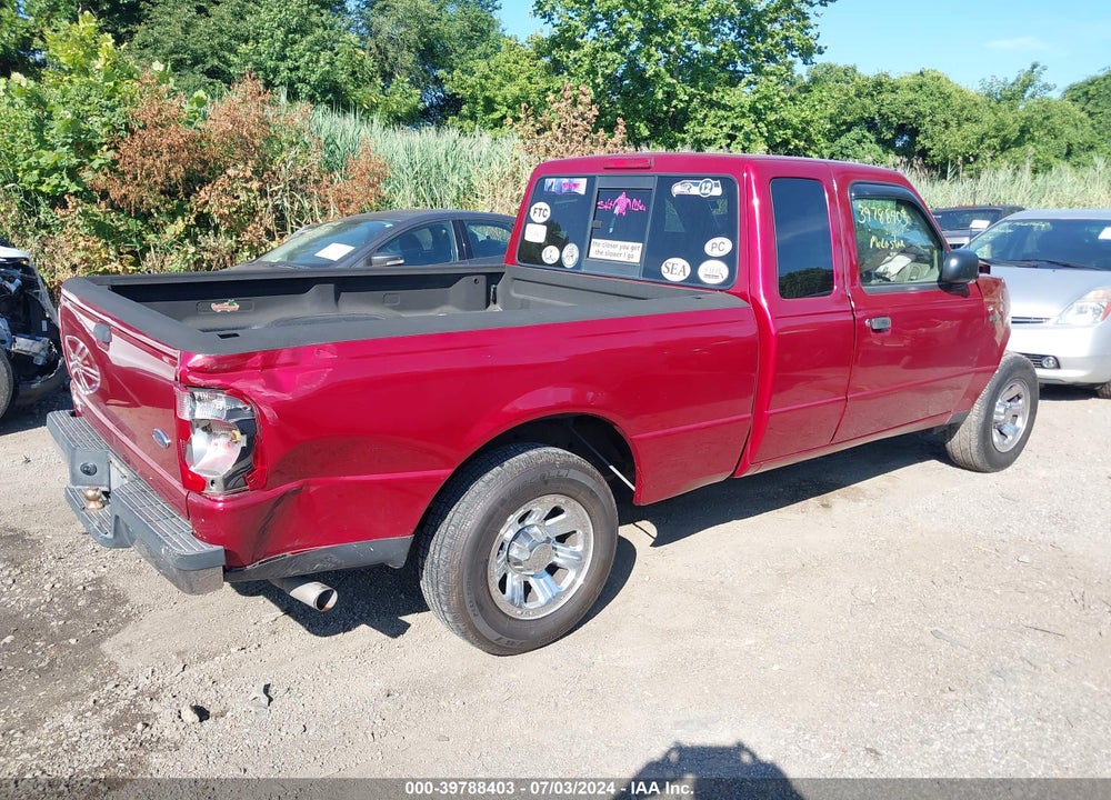 2005 FORD RANGER EDGE/STX/XLT VIN: 1FTYR44U35PA48507