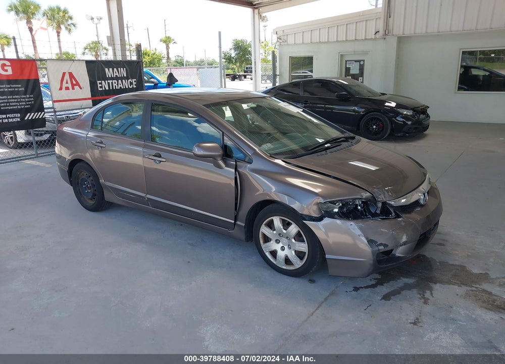 2011 HONDA CIVIC LX VIN: 2HGFA1F5XBH535837