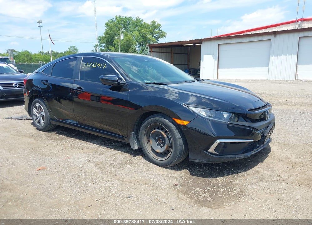 2020 HONDA CIVIC LX VIN: 2HGFC2F69LH553143