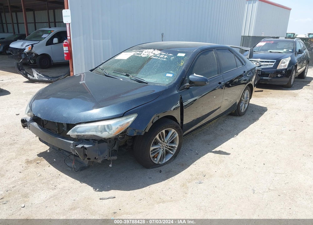 2015 TOYOTA CAMRY SE VIN: 4T1BF1FK0FU078524
