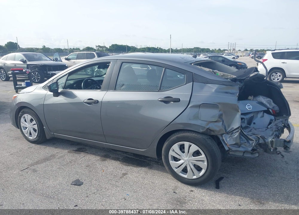 2020 NISSAN VERSA S XTRONIC CVT VIN: 3N1CN8DV3LL803964