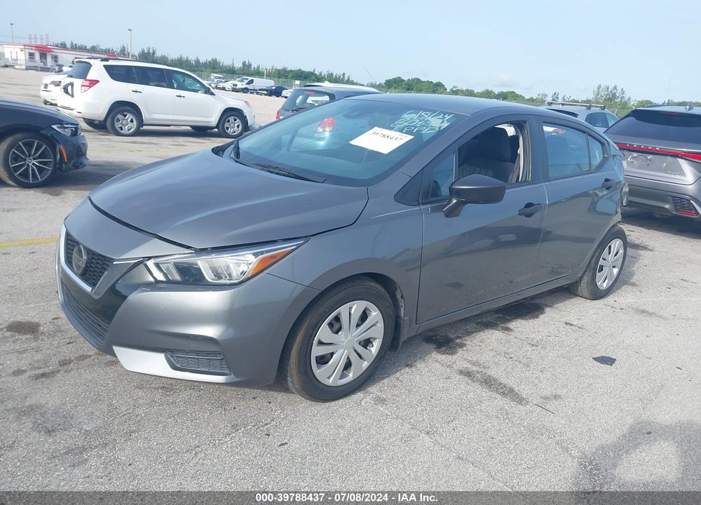 2020 NISSAN VERSA S XTRONIC CVT VIN: 3N1CN8DV3LL803964